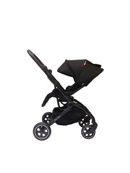 עגלת תאומים/אחים אינפנטי INFANTI דגם דואו קומפקט DUO COMPACT מלידה