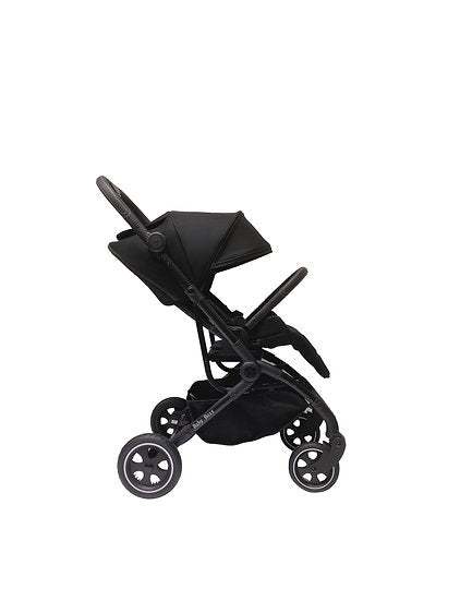עגלת תאומים/אחים אינפנטי INFANTI דגם דואו קומפקט DUO COMPACT מלידה