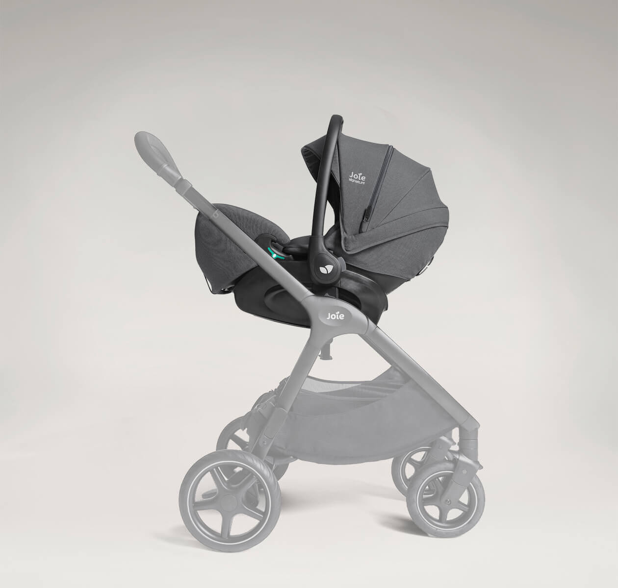סלקל נשכב לתינוק  i-Level™ Pro Signature - אפור Ebony