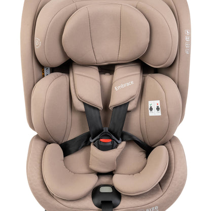 כסא בטיחות המתאים מלידה והופך לבוסטר Embrace - שחור Black