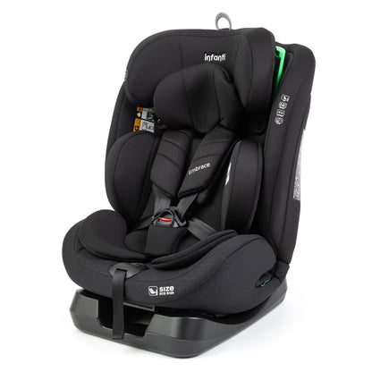 כסא בטיחות המתאים מלידה והופך לבוסטר Embrace - שחור Black
