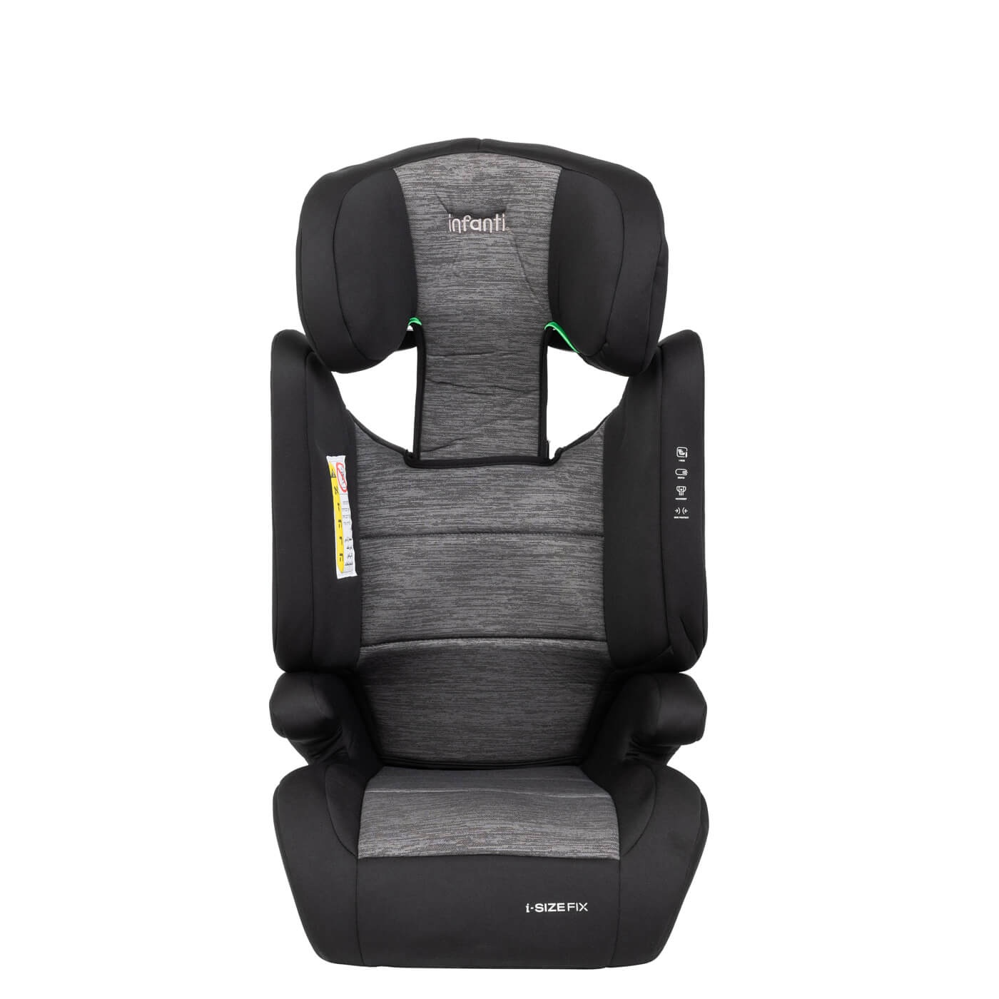 בוסטר גב איזופיקס הופך לבוסטר ללא גב Sport Fix - שחור Black