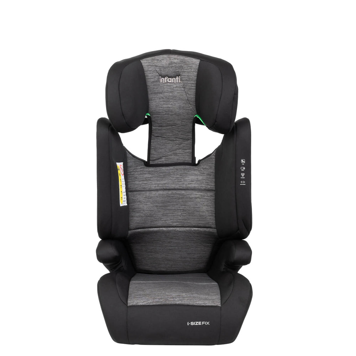 בוסטר גב איזופיקס הופך לבוסטר ללא גב Sport Fix - שחור Black