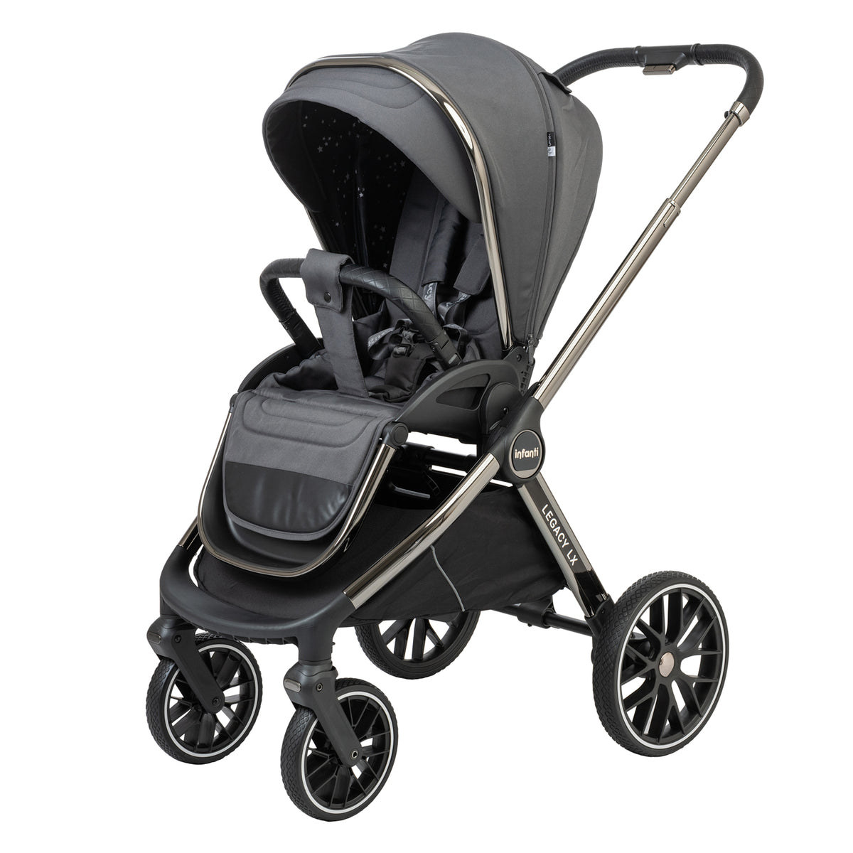 עגלת תינוק המתאימה מלידה Legacy LX - אפור Grey