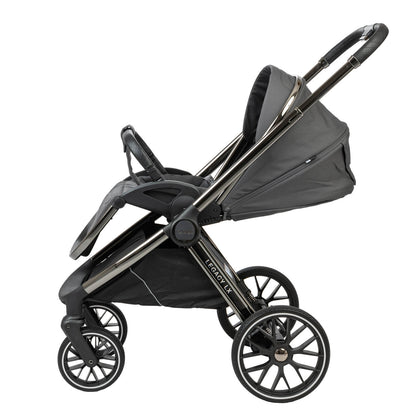 עגלת תינוק המתאימה מלידה Legacy LX - שחור זהב Black/Gold