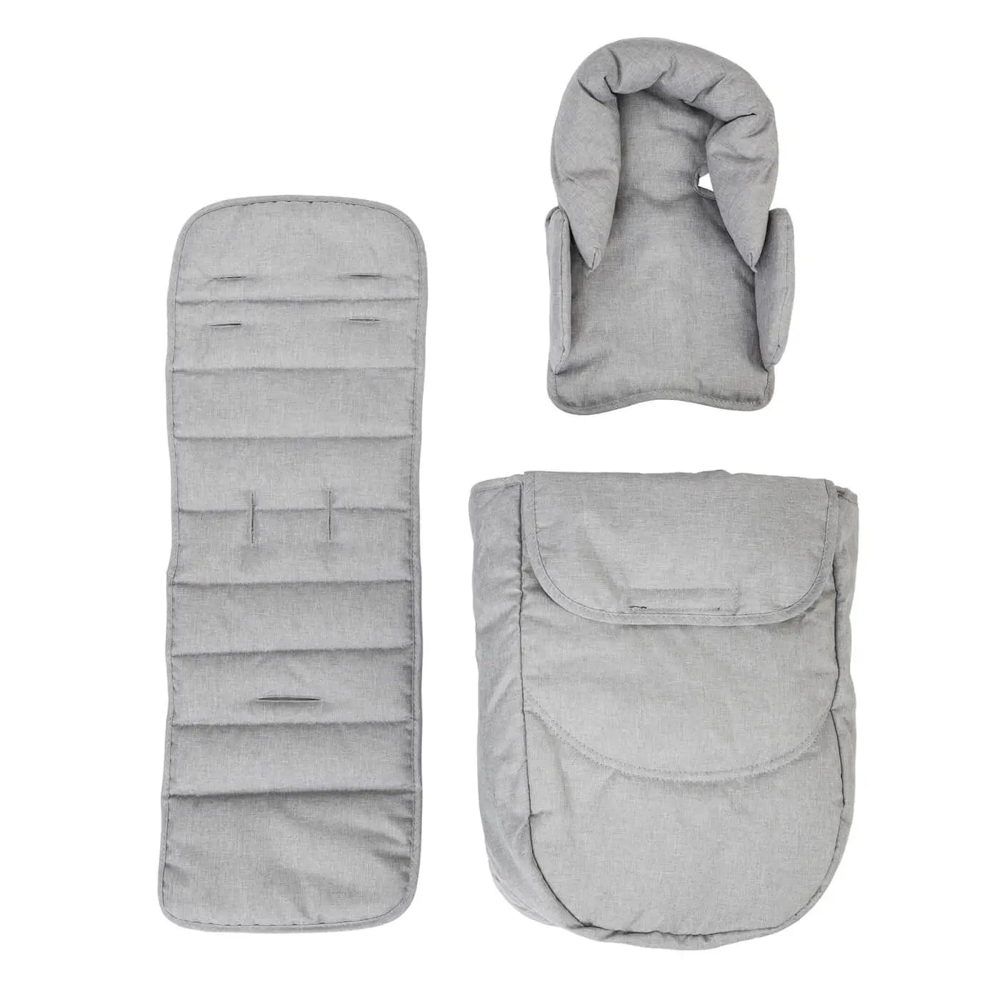 עגלת תאומים המתאימה מלידה Miniature - אפור Grey