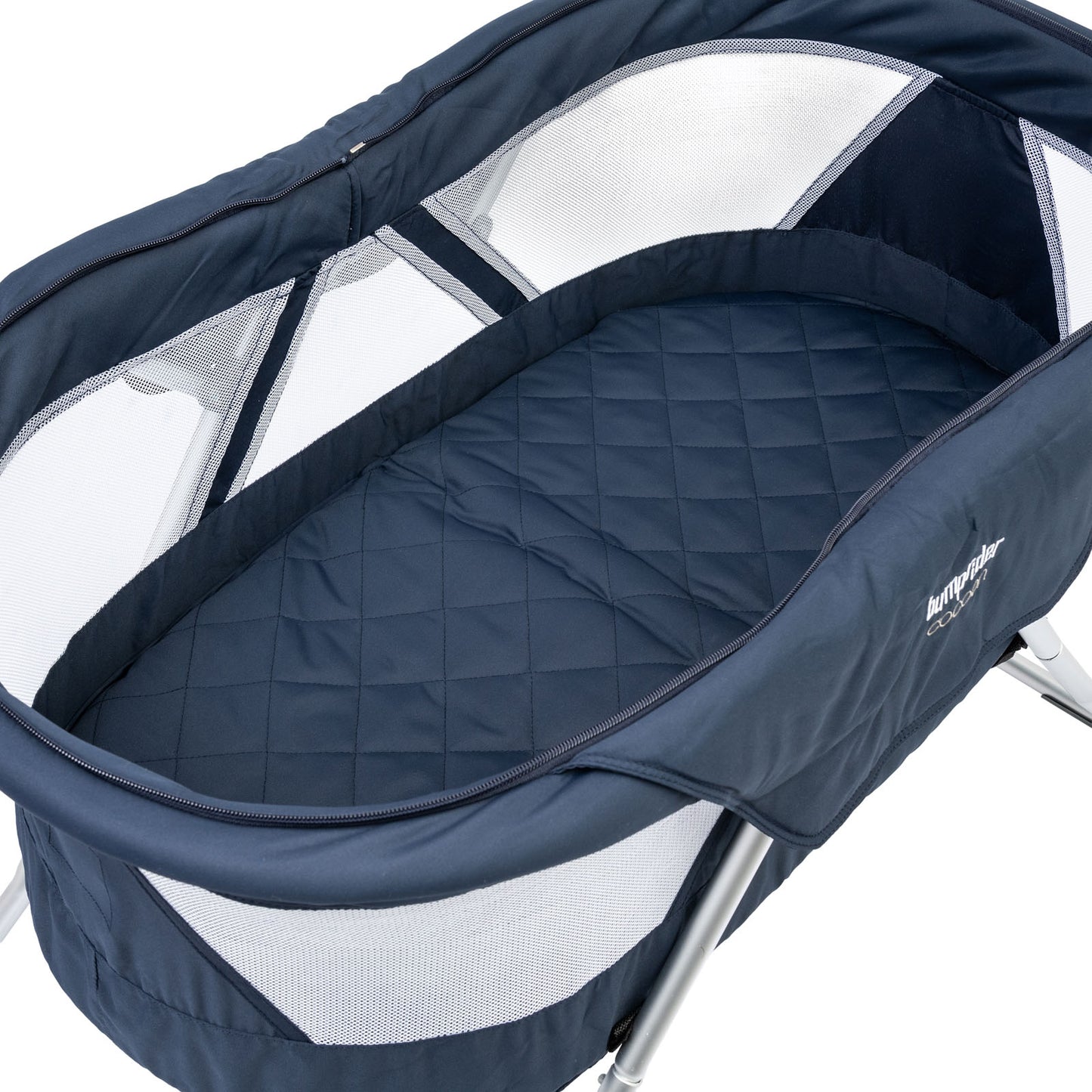 עריסה ניידת ומתקפלת לתינוק Cocoon - אפור Grey melange