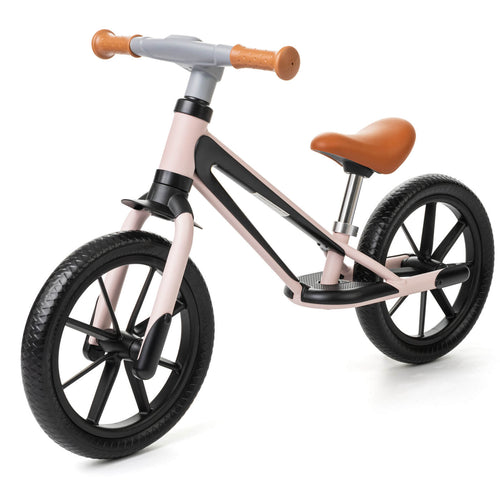 אופני איזון חזקים במיוחד עם גלגלים מוקצפים Maxi Balance Bike - ורוד