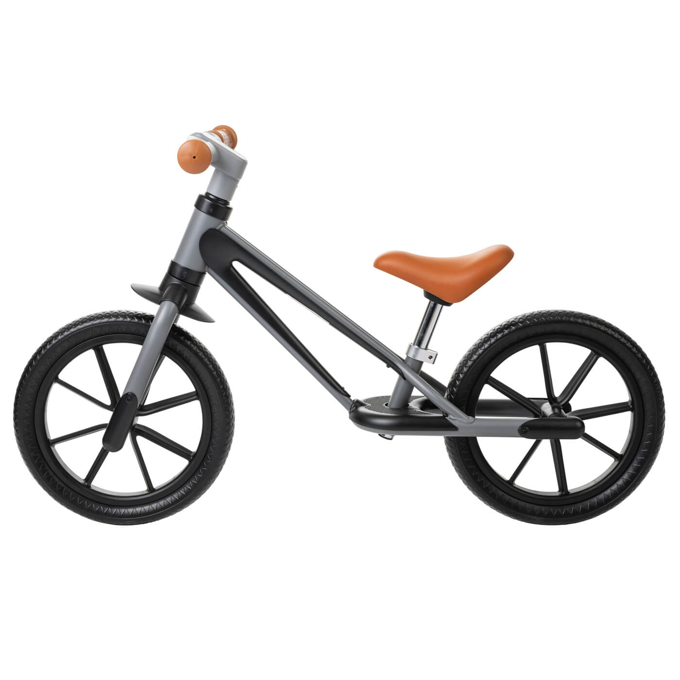 אופני איזון חזקים במיוחד עם גלגלים מוקצפים Maxi Balance Bike - ורוד