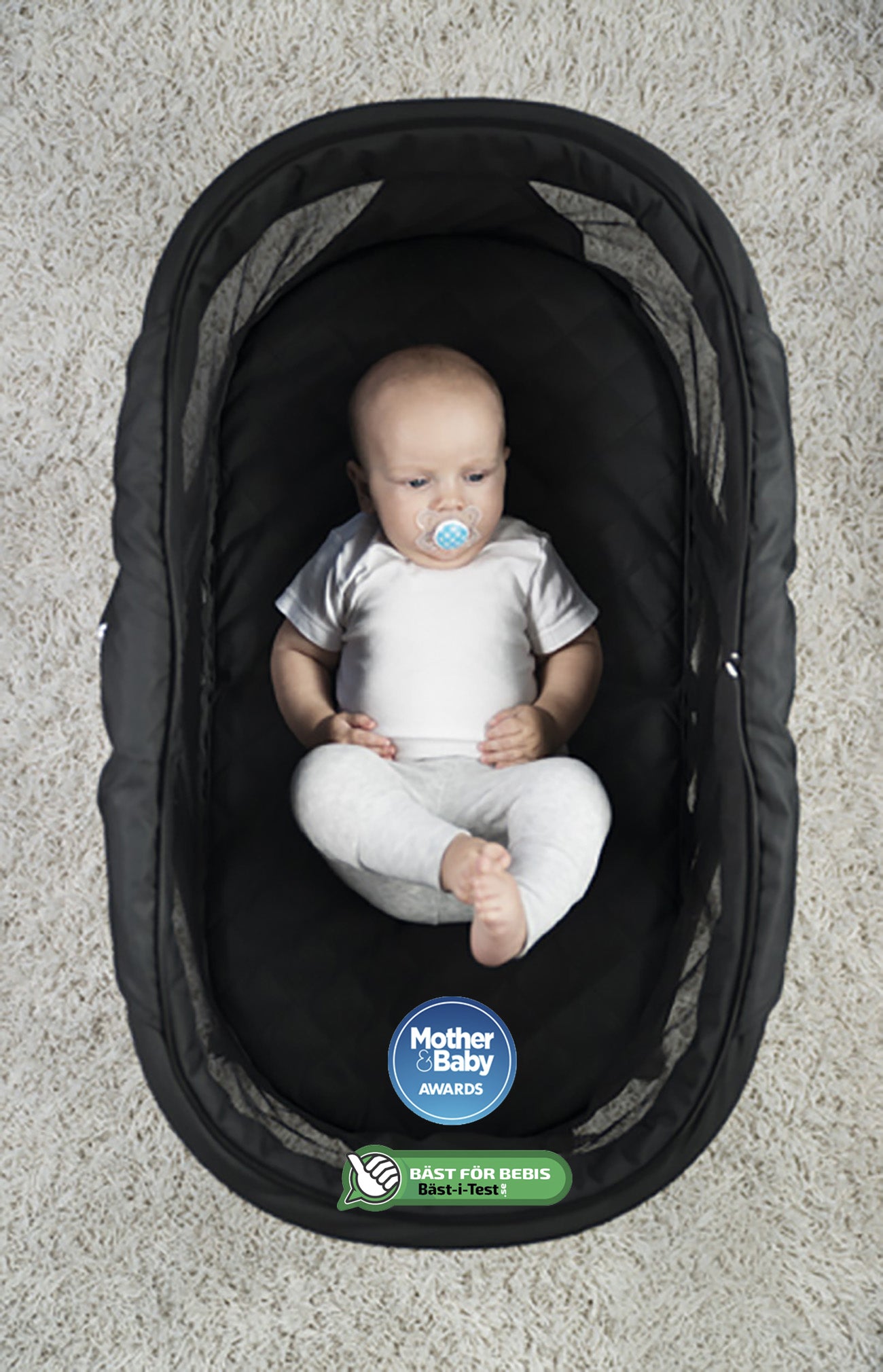 עריסה ניידת ומתקפלת לתינוק Cocoon