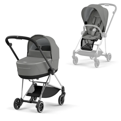 עגלת תינוק Mios 3 כרום שחור - CYBEX