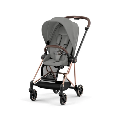 עגלת תינוק Mios 3 רוזגולד CYBEX פסטל אפור