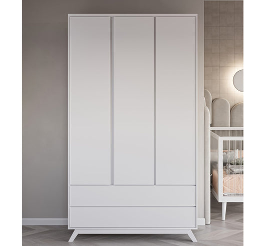 ארון לחדר שינה לתינוק ולילד בייג'ין טריקה שקטה