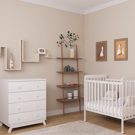 חדר שינה דוראל 80 ס"מ לבן טריקה שקטה