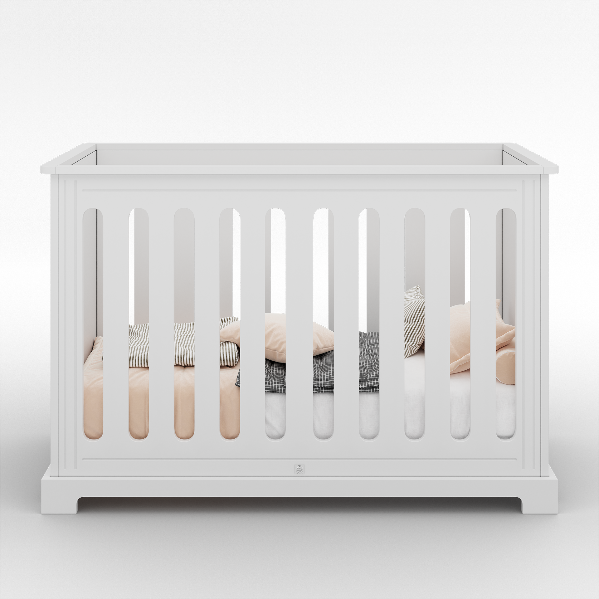 STUDIO BOUTIQUE COLLECTION- מיטת תינוק פרינסס לבן