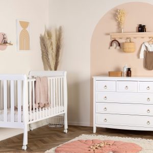 ארון ילדים גבע לבן+אגוז