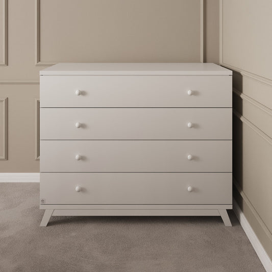 שידה דור 1.2 טריקה שקטה רוחב 1.20 מטר לבן