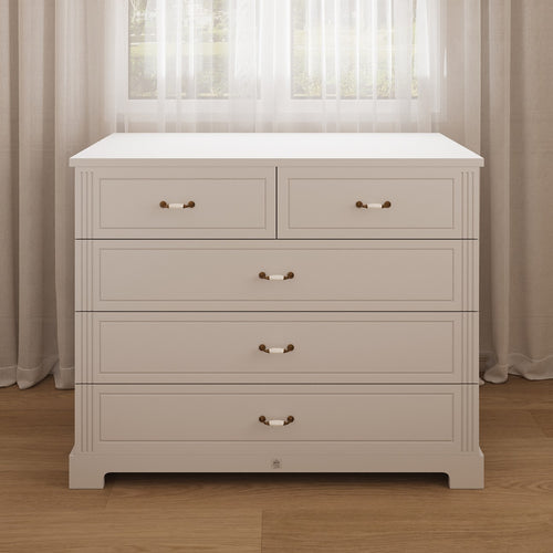 STUDIO BOUTIQUE COLLECTION שידה פרינסס- 5 מגירות טריקה שקטה