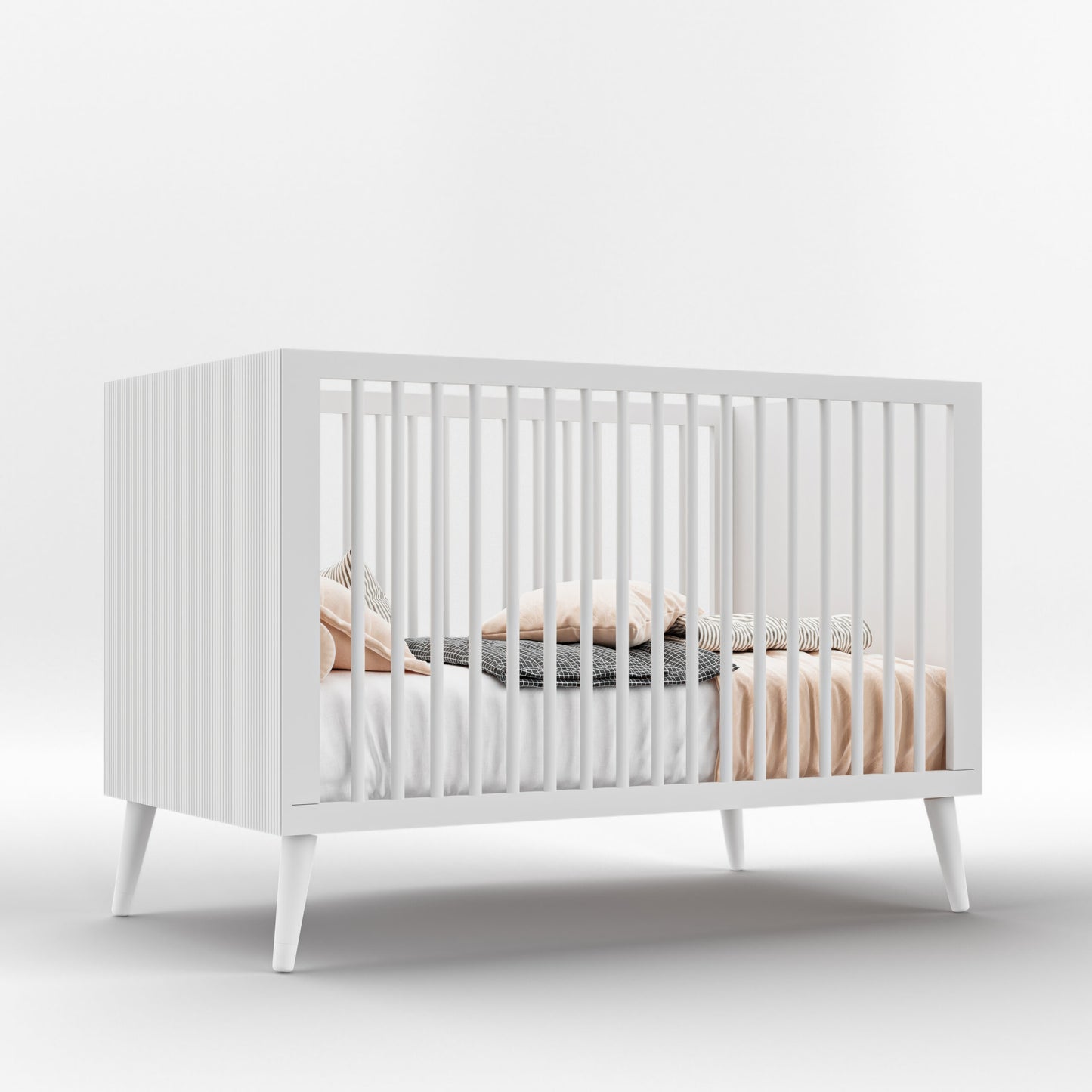 מיטת תינוק סביון לבן