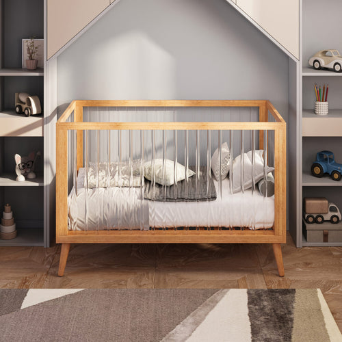 מיטה לתינוק כלנית טבעי