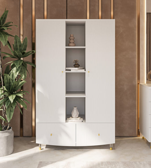 ארון לחדר שינה לתינוק ולילד מלאגה- טריקה שקטה