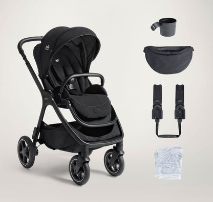 עגלת תינוק המתאימה מלידה finiti™ Signature - שחור Eclipse