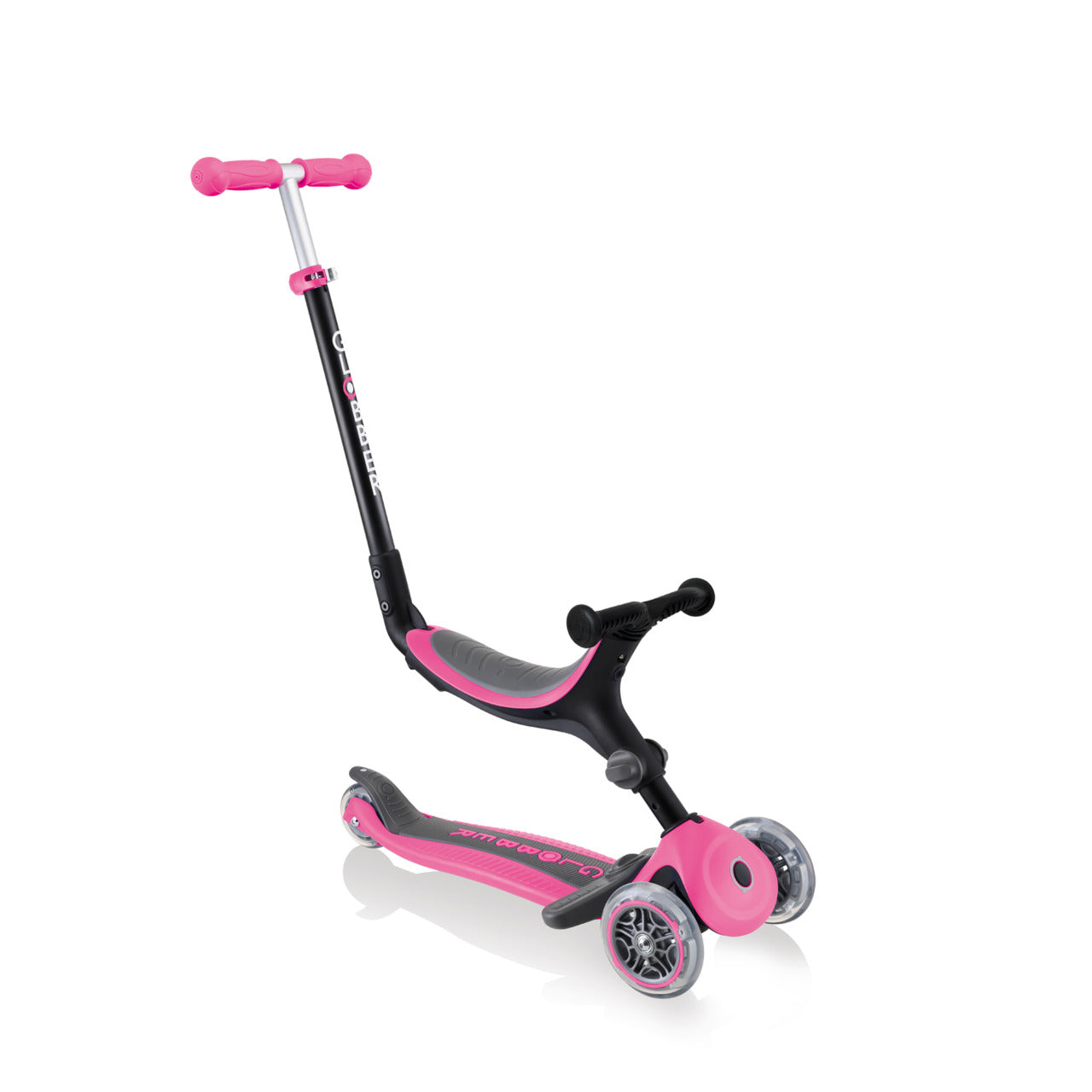 קורקינט foldable plus    Globber ורוד פוקסיה