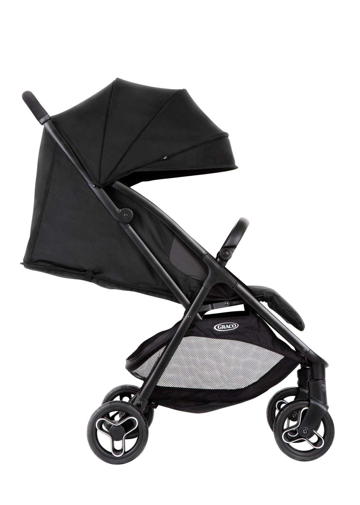 עגלת תינוק קלה המתאימה מלידה כוללת קיפול אוטומטי וסלקל Myavo™ Trio