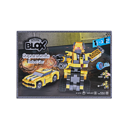 BloX טכניקס – 2 ב 1 רובוט \ מכונית