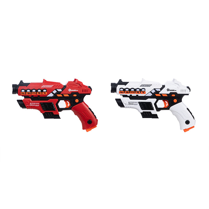 Laser Z - זוג אקדחי לייזר + ווסטים מוציאים עשן