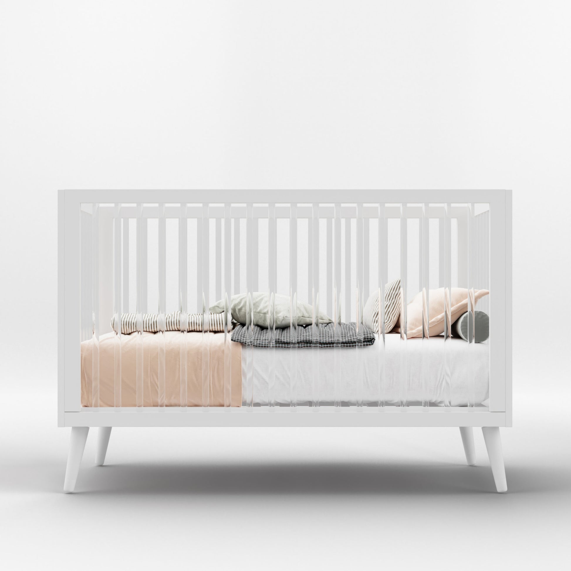 מיטה לתינוק כלנית לבן
