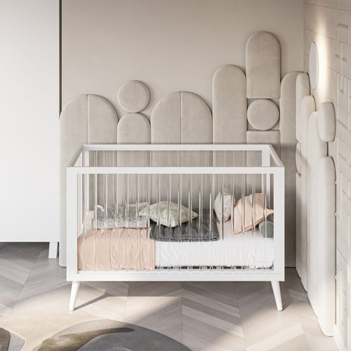 מיטה לתינוק כלנית לבן