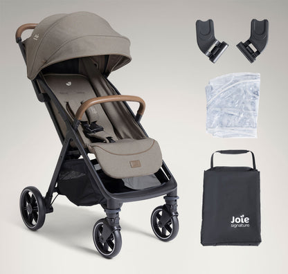 טיולון קומפקטי המתאים מלידה parcel™ lx Signature - אפור בהיר Maple