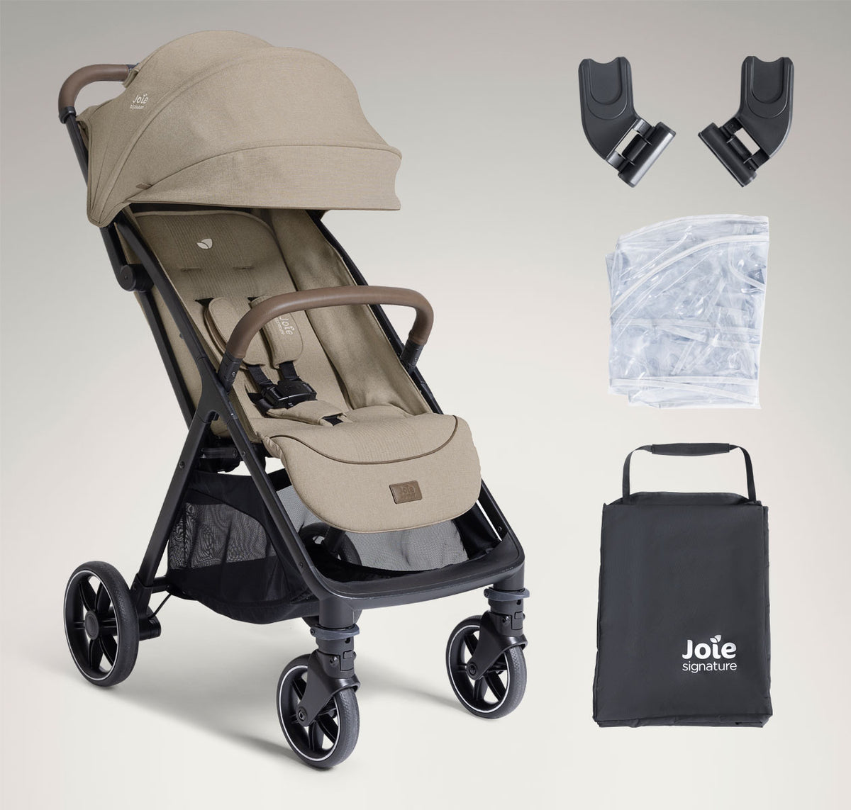 טיולון קומפקטי המתאים מלידה parcel™ lx Signature - בז' Sandstone