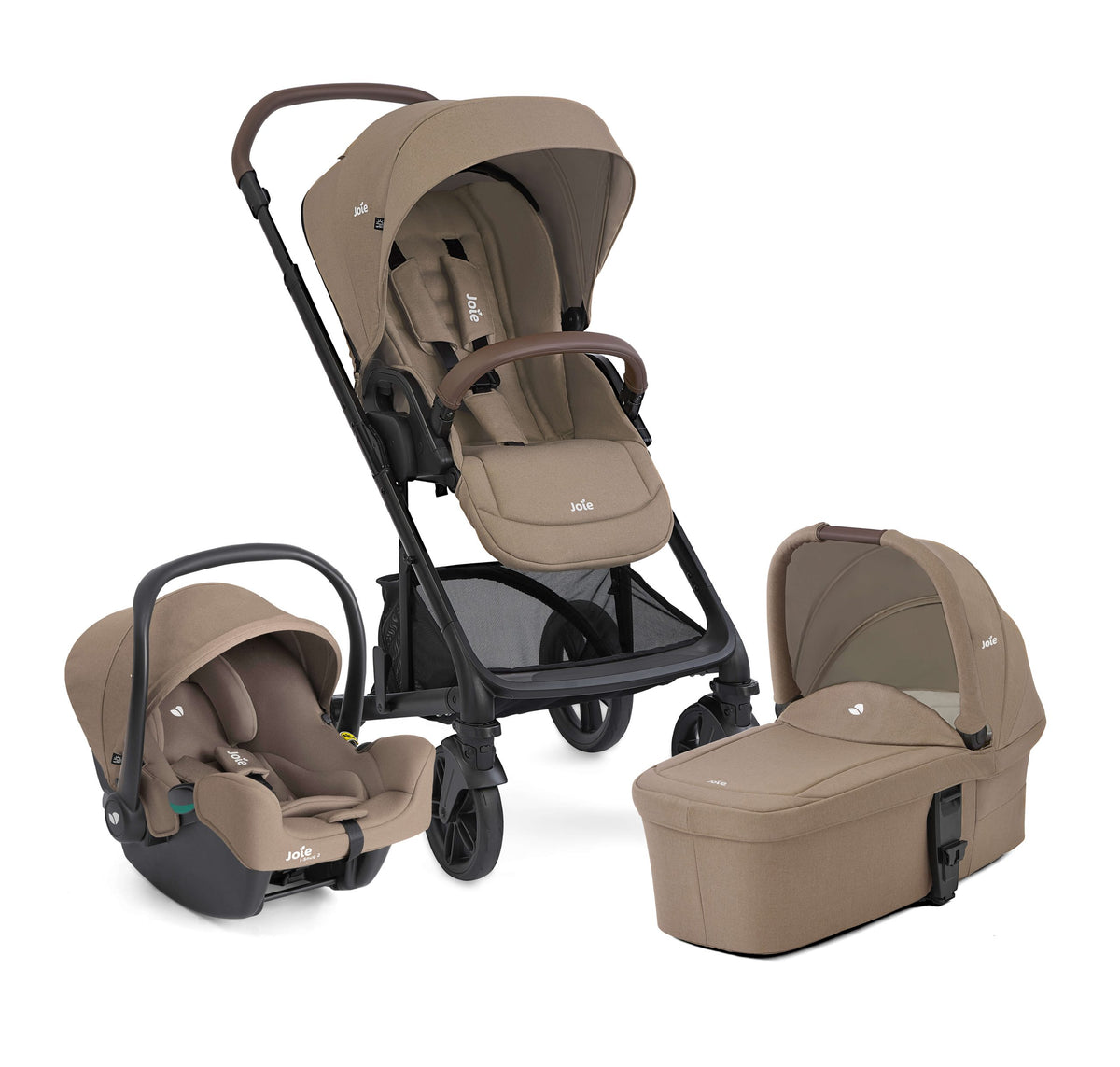 עגלת תינוק המתאימה מלידה כוללת סלקל  chrome™ 2 trio