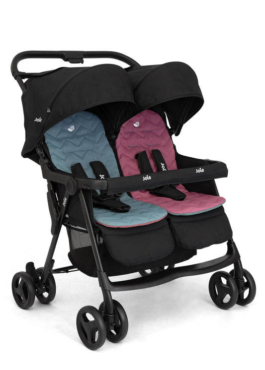 עגלת תאומים קומפקטית המתאימה מלידה aire™ twin