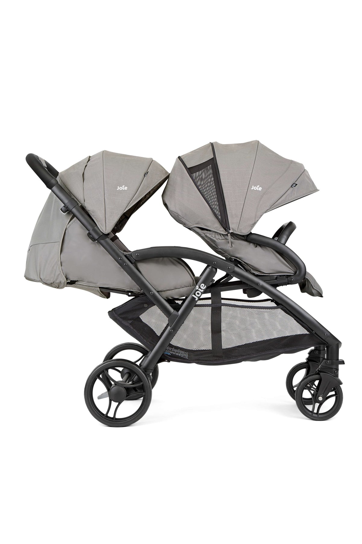 עגלת אחים evalite™ duo - אפור Pebble