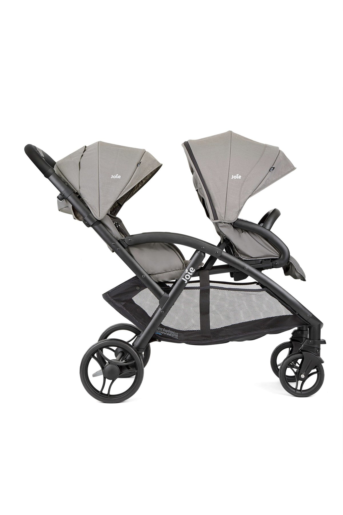 עגלת אחים evalite™ duo - אפור Pebble