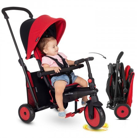 תלת אופן מתקפל סופר קומפקטי 6 ב 1 סמארטפולד STR3 Smartfold דגם 2022 משופר סמארט טרייק כחול טורקיז