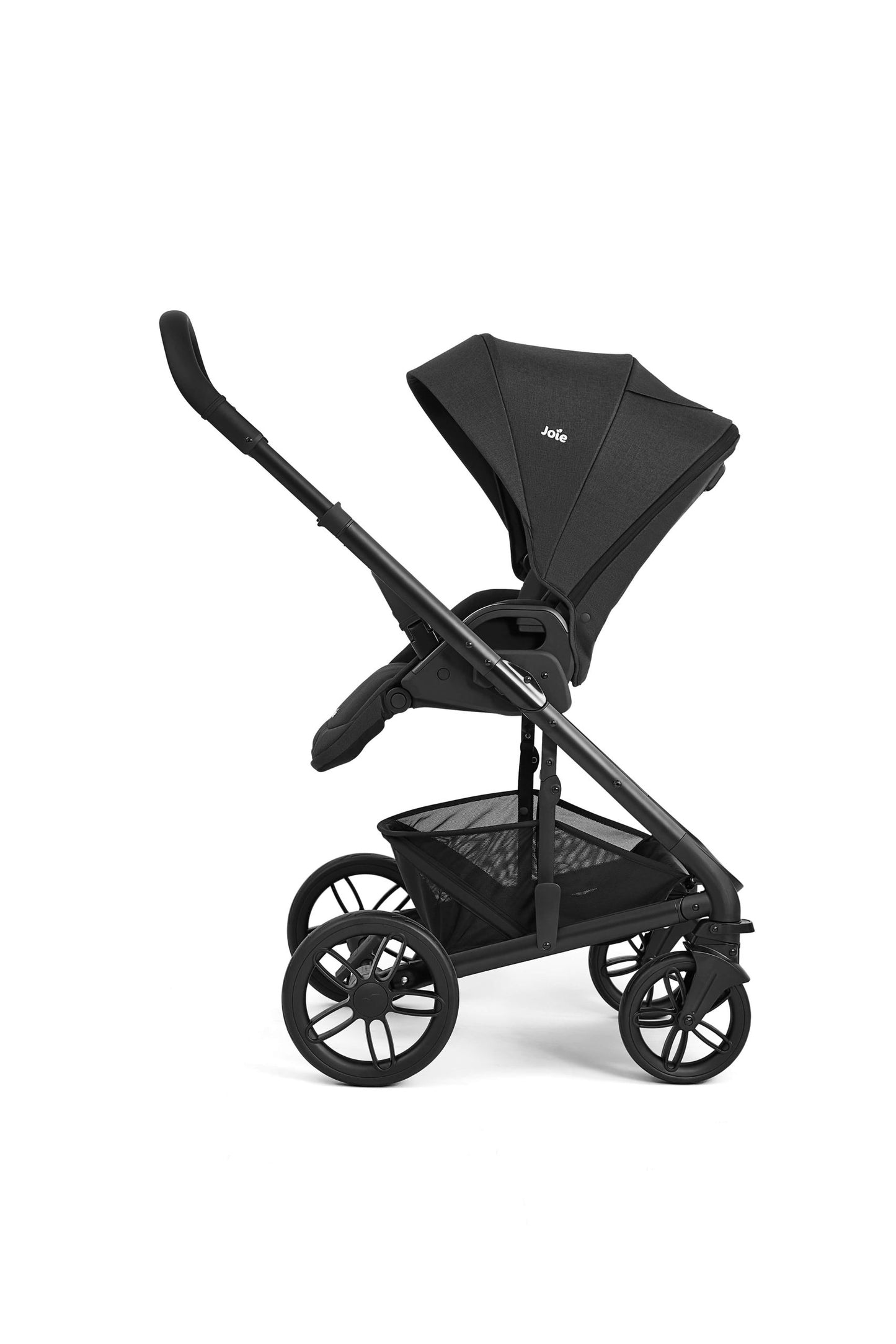עגלת תינוק המתאימה מלידה כוללת סלקל  chrome™ 2 trio - שחור Raven