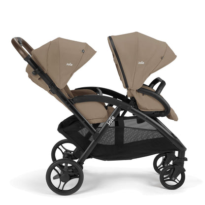 עגלת אחים evalite™ duo - חום Cashew