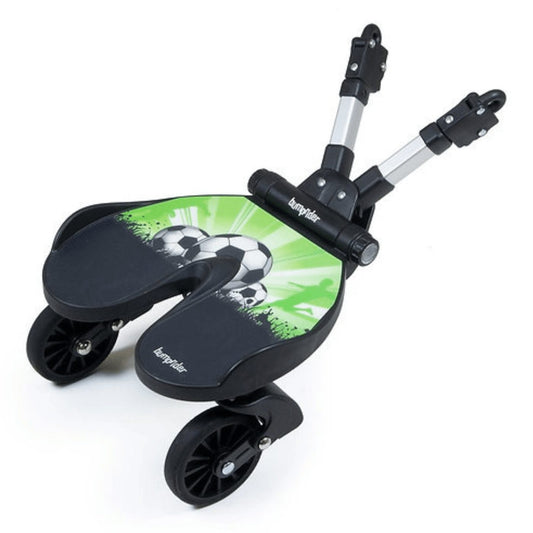 טרמפיסט עמידה אוניברסלי מתקפל לעגלות Ride On Board - שחור/ירוק