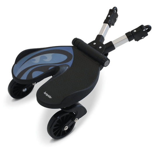 טרמפיסט עמידה אוניברסלי מתקפל לעגלות Ride On Board - שחור/כחול