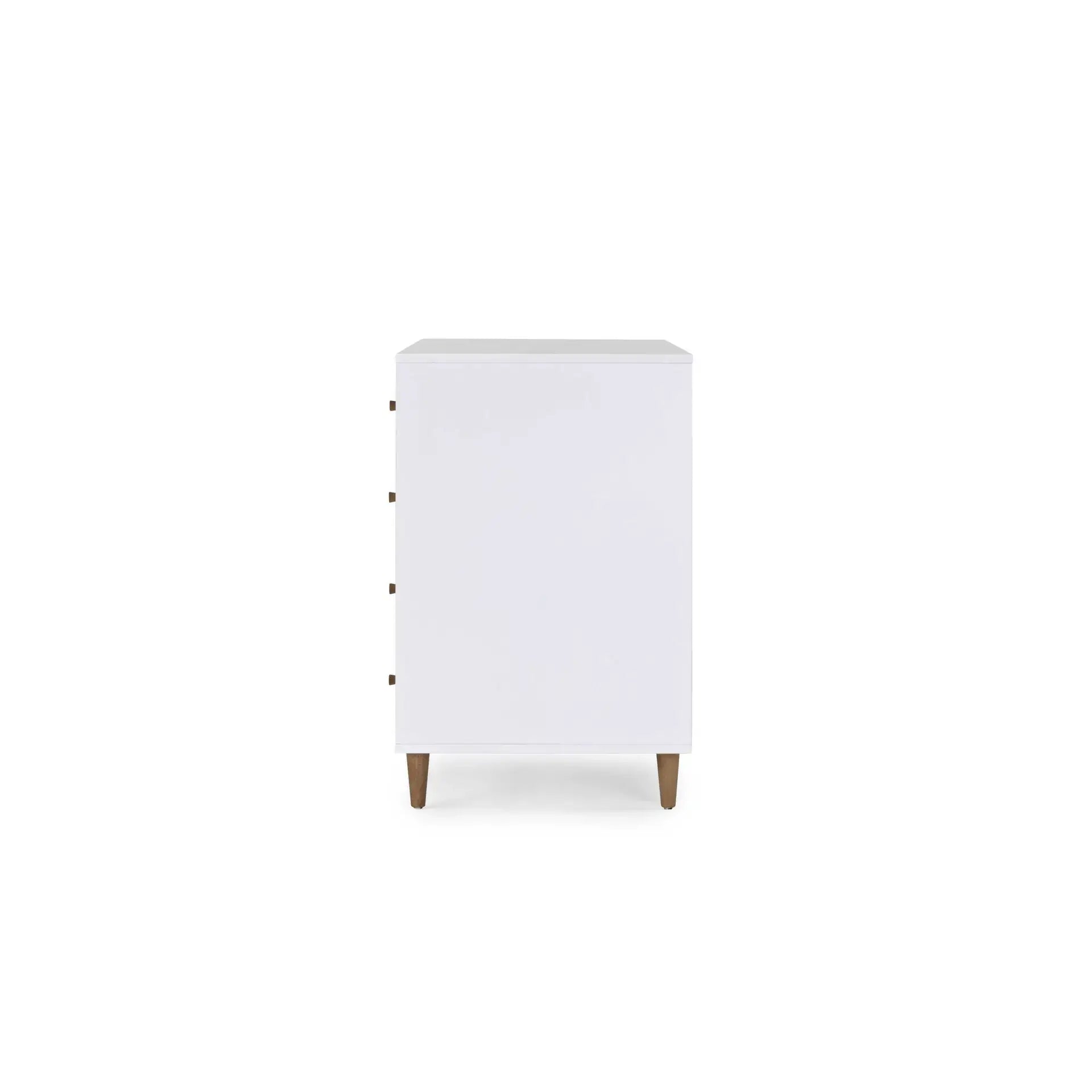 שידה לתינוק גבע לבן+אגוז
