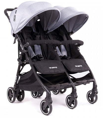 עגלת תאומים/אחים אינפנטי INFANTI דגם דואו קומפקט DUO COMPACT מלידה