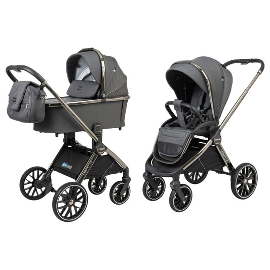 עגלת תינוק המתאימה מלידה Legacy LX - אפור Grey