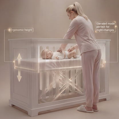 magic baby bed בסיס מזרן נייד למיטת תינוק