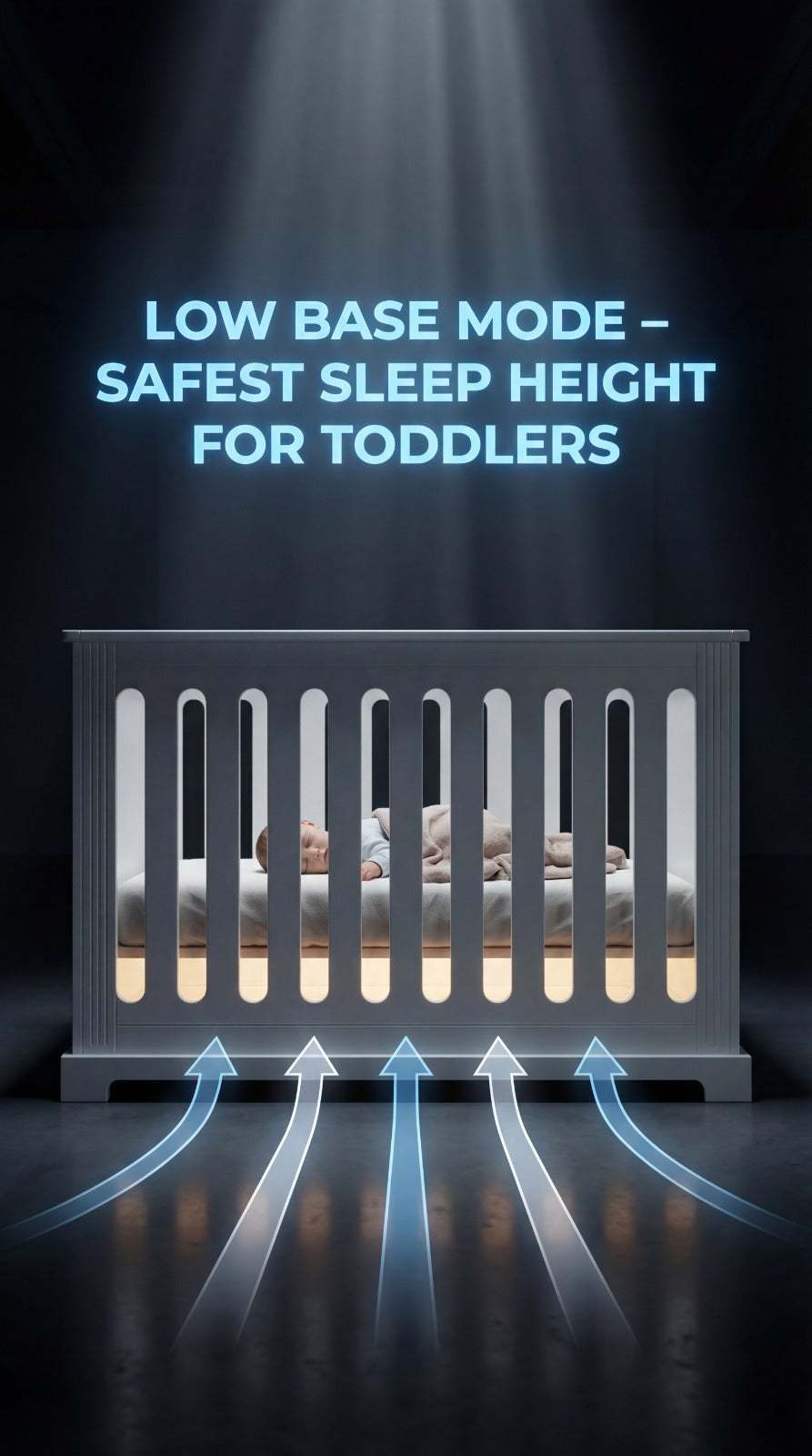 magic baby bed בסיס מזרן נייד למיטת תינוק