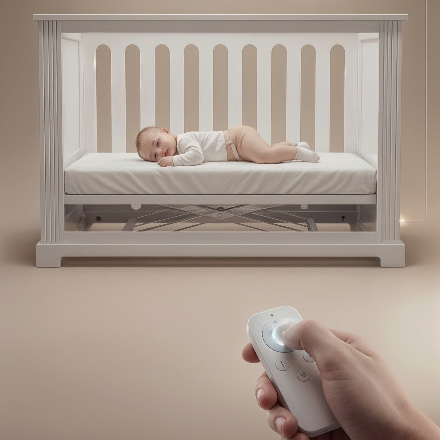 magic baby bed בסיס מזרן נייד למיטת תינוק