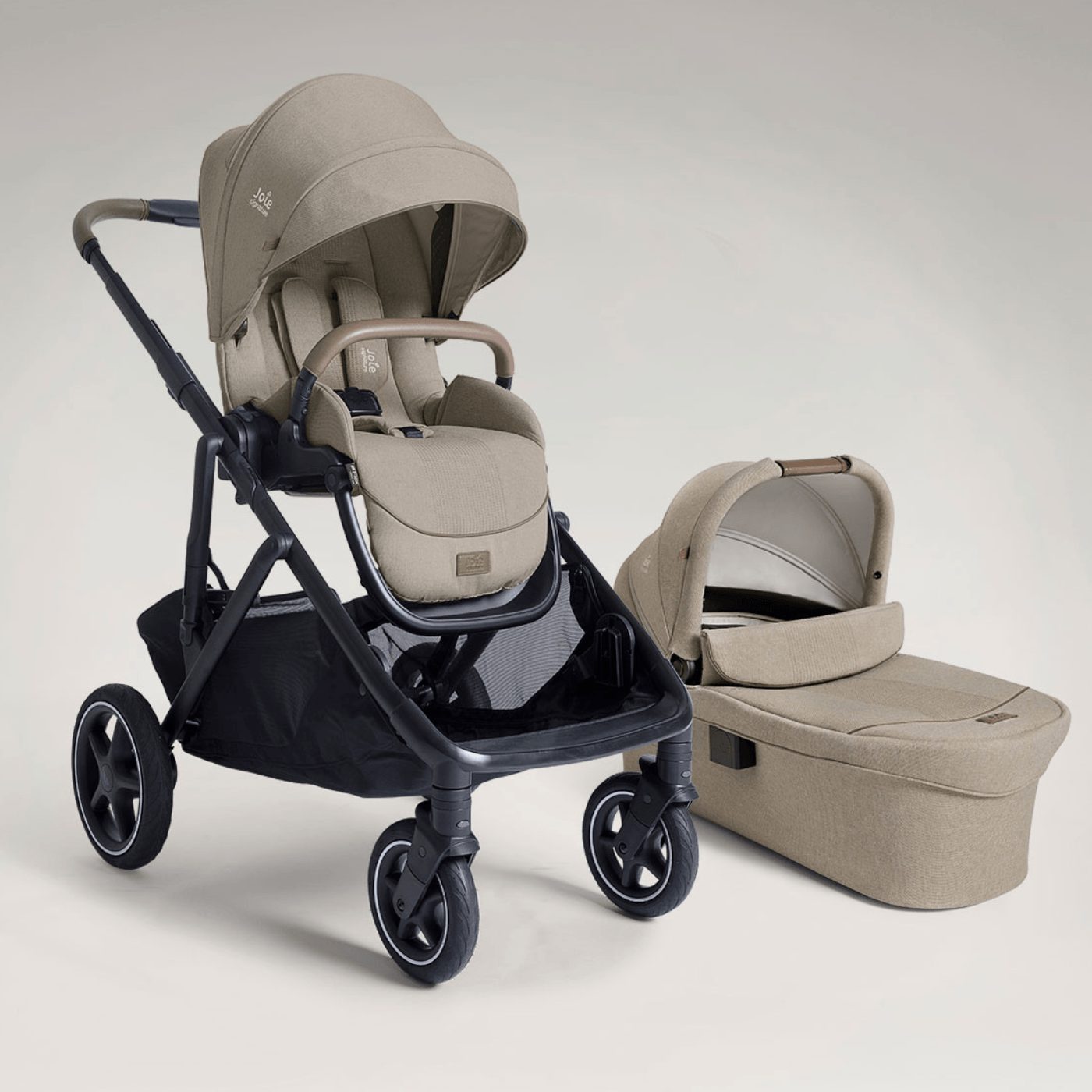 עגלת אחים מודולארית המתאימה מלידה  versiti™ Signature - בז' Sandstone